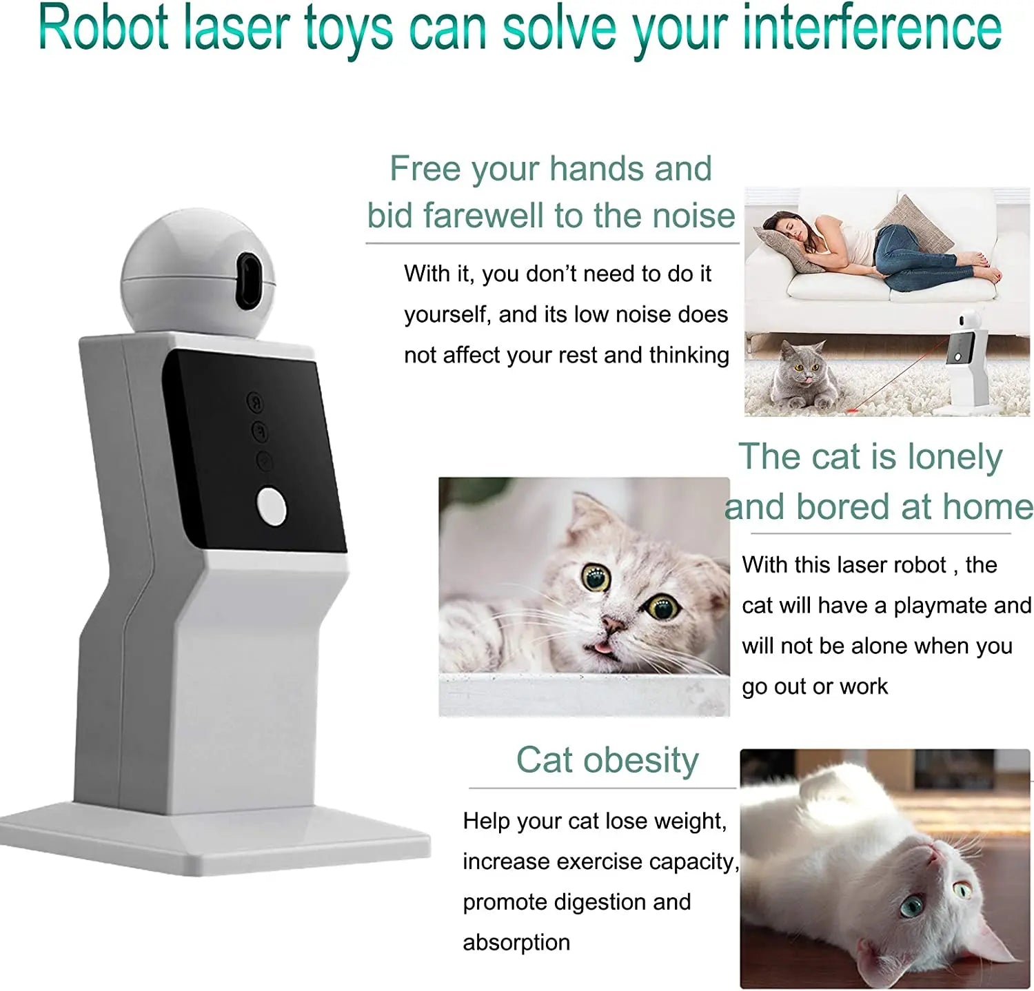 Automatic laser toy 